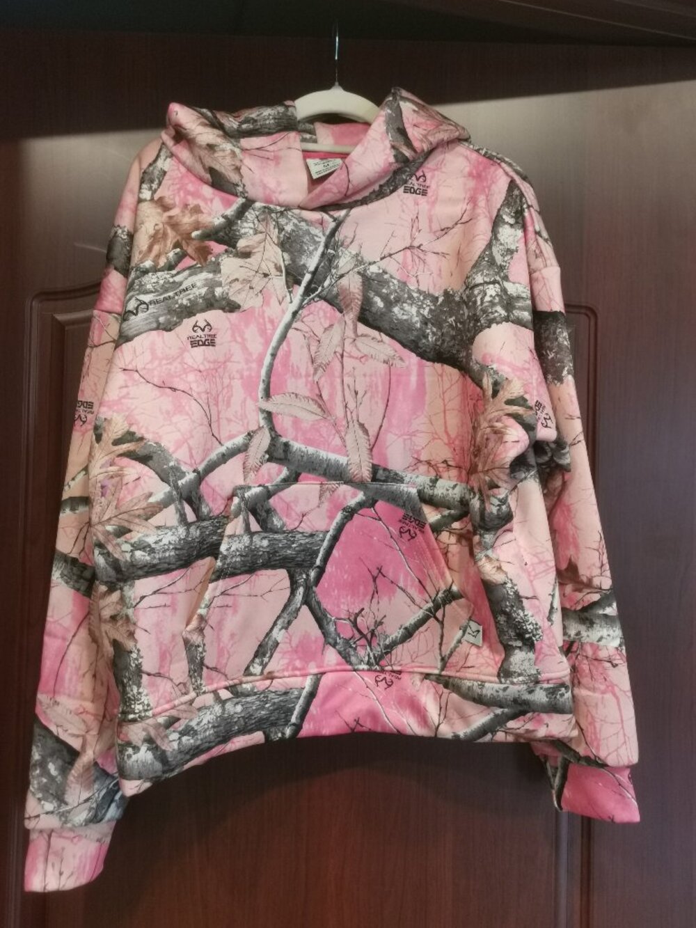 Pre-owned AKIMBO Womens Tree Print Hoodie | Trendy Streetwear Size M